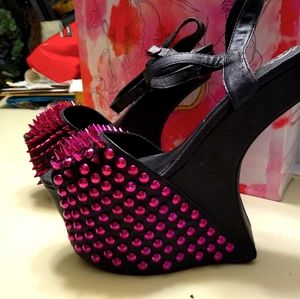 Studded heels